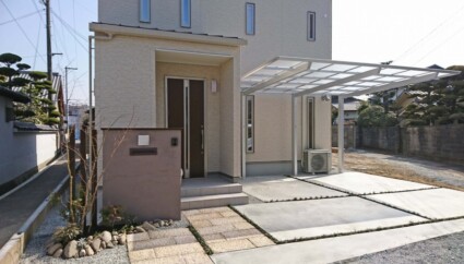 姫路市新築モダン外構 姫路市新築モダン外構