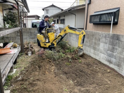 姫路市の庭のリフォーム 姫路市の庭のリフォーム
