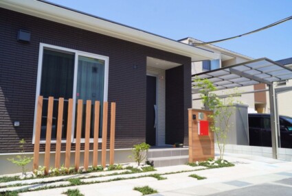 たつたつの市新築和モダン外構工事 たつの市新築和モダン外構工事