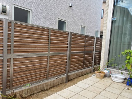 姫路お庭目隠しフェンス|独立フェンス 姫路お庭目隠しフェンス|独立フェンス