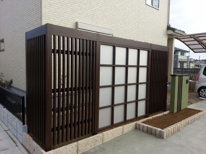 和モダン目隠しフェンス|タカショーのエバースクリーン 和モダン目隠しフェンス|タカショーのエバースクリーン