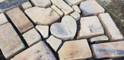 相生新築外構工事|アンティークレンガ敷き 相生新築外構工事|アンティークレンガ敷き