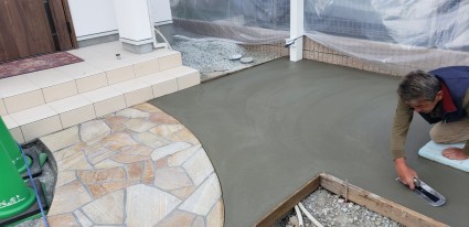 太子町外構|駐車場土間コンクリート 太子町外構|駐車場土間コンクリート