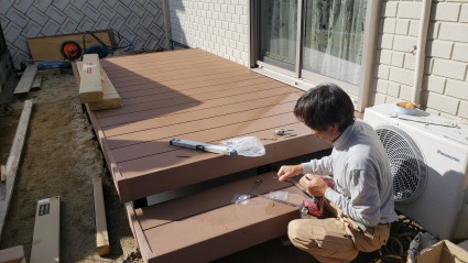 たつの市ウッドデッキ工事 たつの市ウッドデッキ工事