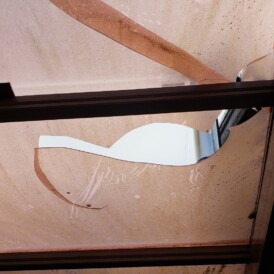 カーポートパネル張替え