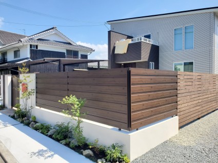 一条工務店のお家外構|クローズ外構 一条工務店のお家外構|クローズ外構