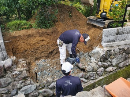 石垣補修工事 石垣補修工事