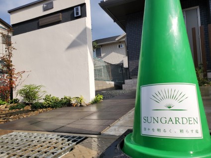 姫路外構｜塗り壁門柱