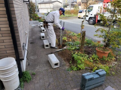 スロープ手摺 スロープ手摺