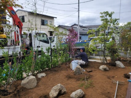 庭の工事 庭の工事