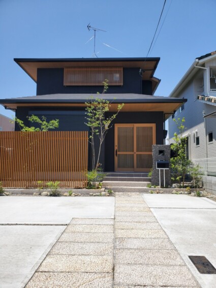 姫路・和風モダン外構工事 姫路・和風モダン外構工事