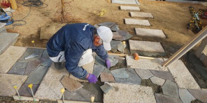 赤穂庭工事|和モダンの庭アプローチ工事 赤穂庭工事|和モダンの庭アプローチ工事