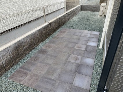 姫路市駐輪場舗装平板敷 姫路市駐輪場舗装平板敷