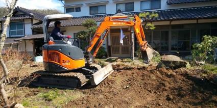 和風の庭をリフォーム工事 和風の庭をリフォーム工事