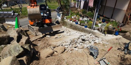 急勾配の坂道アプローチ 急勾配の坂道アプローチ