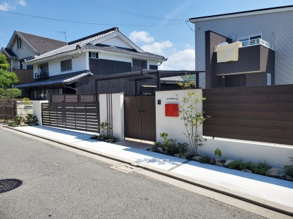 姫路一条工務店のお家の外構エクステリア 姫路一条工務店のお家の外構エクステリア