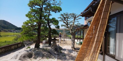 佐用町松のある庭リフォーム 佐用町松のある庭リフォーム