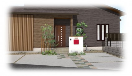 姫路市新築外構|一条工務店のお家 姫路市新築外構|一条工務店のお家