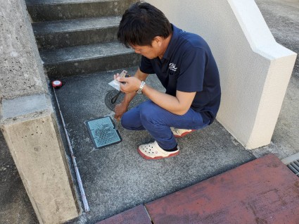 たつの市外構工事|コンクリートのタイル貼り たつの市外構工事|コンクリートのタイル貼り