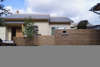 和風平屋の家の造園工事 DSC0039421