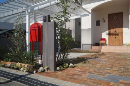 ヴィンテージレンガ敷き ヴィンテージレンガ敷き