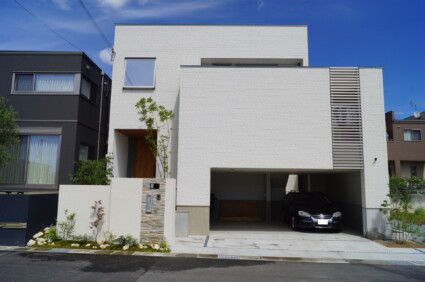 デザイナーズ住宅の外構 デザイナーズ住宅の外構