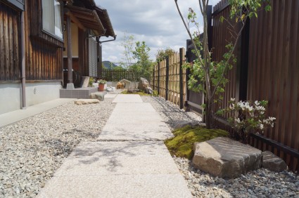 防草シートで草が生えないガーデンリフォーム工事 防草シートで草が生えないガーデンリフォーム工事