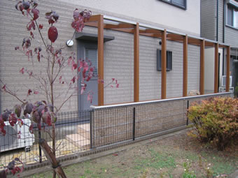 ココマオープンテラス腰壁タイプ（高槻市）2