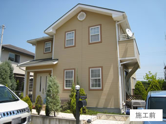 ココマガーデンルーム腰壁タイプ（三木市）施工前